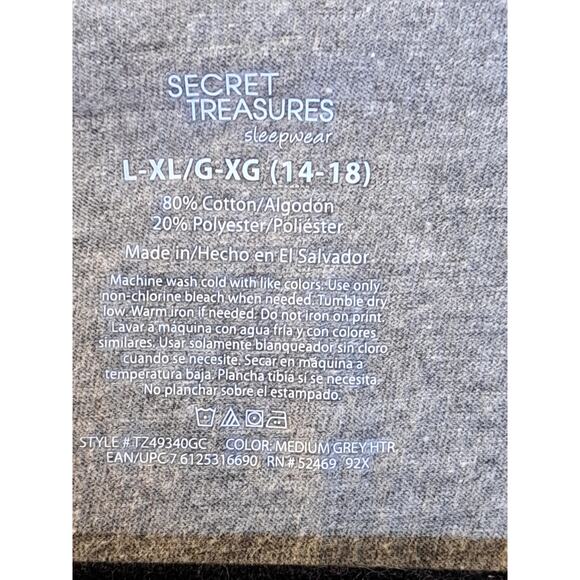 Women's Secret Treasure Sleep Shirt Bearly Awake Size Large - Picture 4 of 5